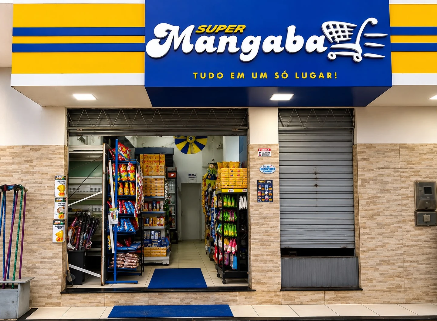 Fachada do Super Mangaba